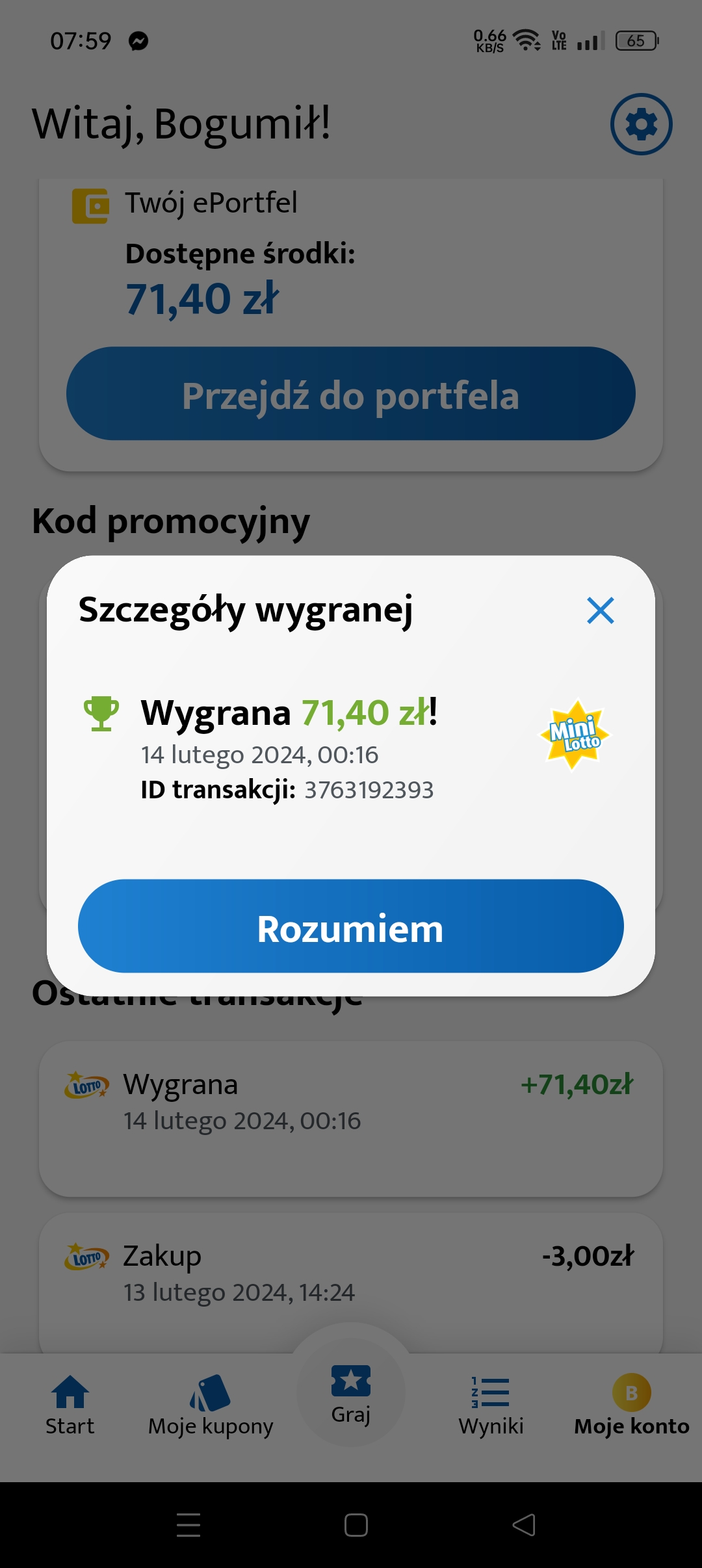 Trzy