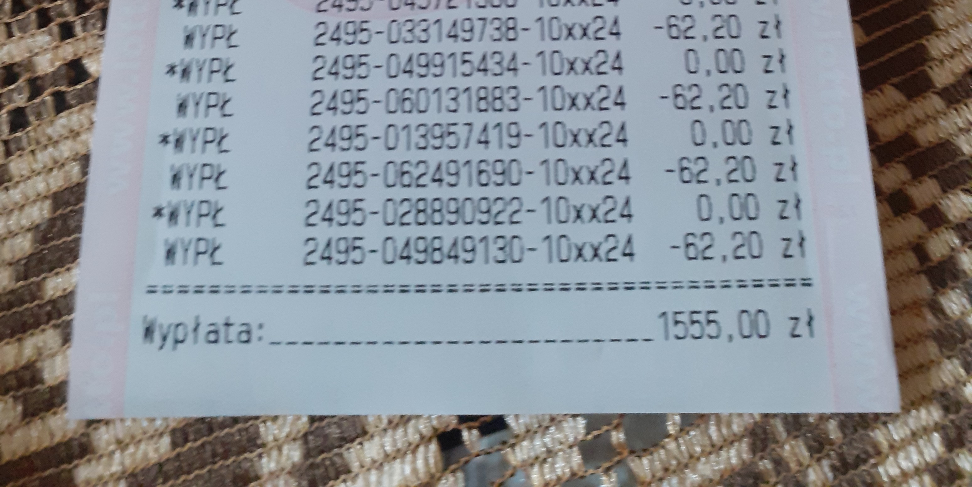 A ja nie dawno 25 razy 3/5 puszczone to samo przeważnie gram 10 zakładów z chybika ale wtedy postanowiłem zagrać kabaretowo fuks