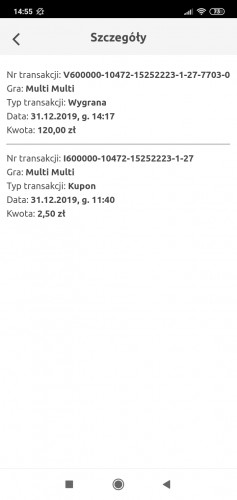 Screenshot_2019-12-31-14-55-51-566_pl.lotto.lotto.jpg (99.64 KiB) Przejrzano 3755 razy Screenshot_2019-12-31-14-55-51-566_pl.lotto.lotto.jpg